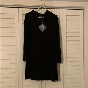 Coolibar sun-protection long zip up hooded shirt